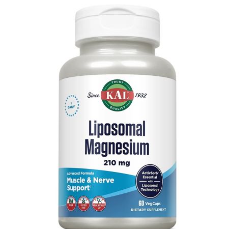 Liposomal Magnesium, 210 mg, 60 capsule, Kal