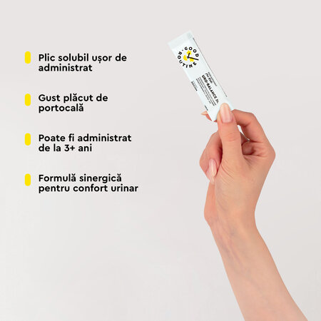 Uro-Balance Jr, gust de portocale, 10 plicuri x 2.25 g, Good Routine 763529
