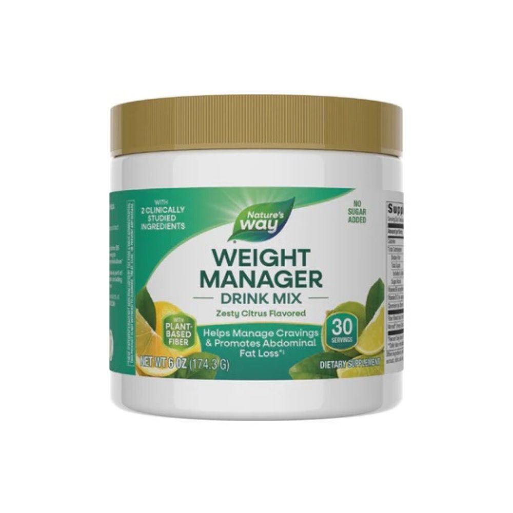 Weight Manager Citrus Drink pudra, 174.5 g, Nature's Way