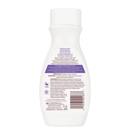Lotiune de corp fara parfum hipoalergenica Formula cu Unt de Cacao, 250 ml, Palmer's 744919