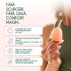 Cupa menstruala 100% silicon medicinal, Marimea S, Powder, 1 bucata, FemiEko 756882