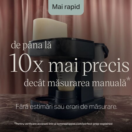 Aparat pentru pregatirea laptelui praf Perfect Prep Pro, Negru, Tommee Tippee 745563