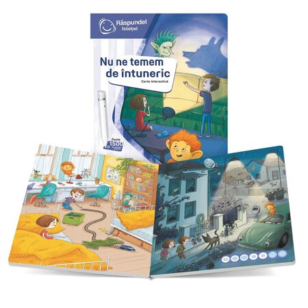 Carte interactiva, Nu ne temem de intuneric, Raspundel Istetel 744985