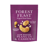Mix de alune si caju cu miere si sare de mare, 120 g, Forest Feast
