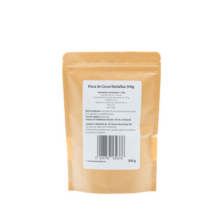 Nuca de cocos extrafina, 500 g, Natura Plus 745040