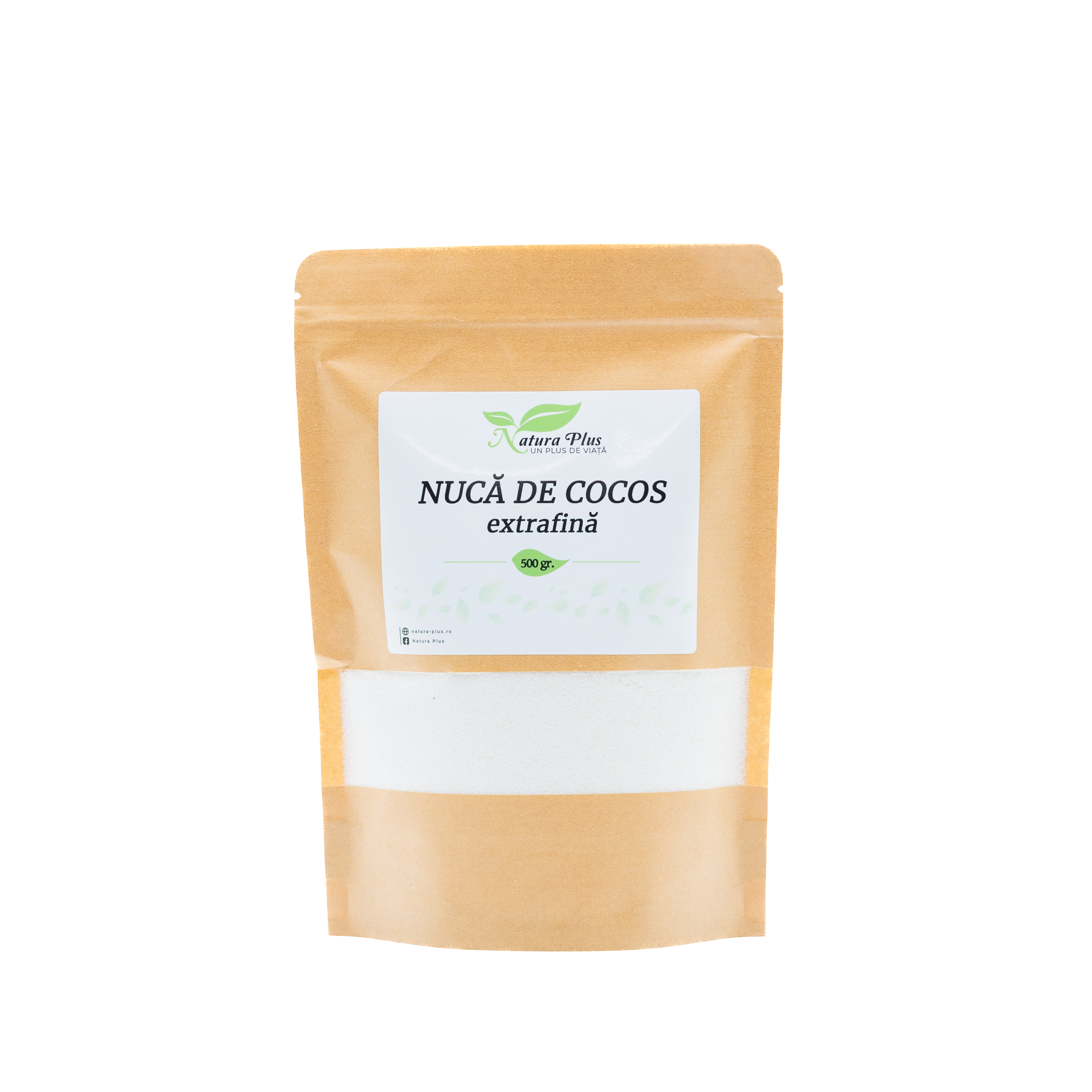 Nuca de cocos extrafina, 500 g, Natura Plus