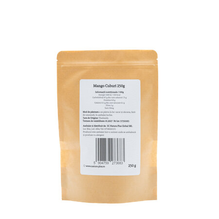Mango cuburi, 250 g, Natura Plus 745044
