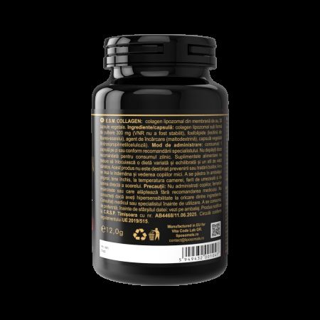 ESM Collagen Lipozomal, 300 mg, 30 capsule, Vita Code Lab 745056