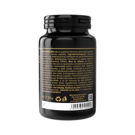 Spermidine Liposomal, 5 mg, Vita Code Lab 745081
