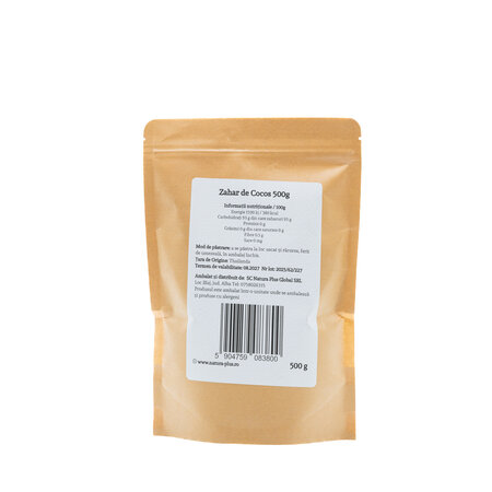 Zahar de cocos, 500 g, Natura Plus 745105