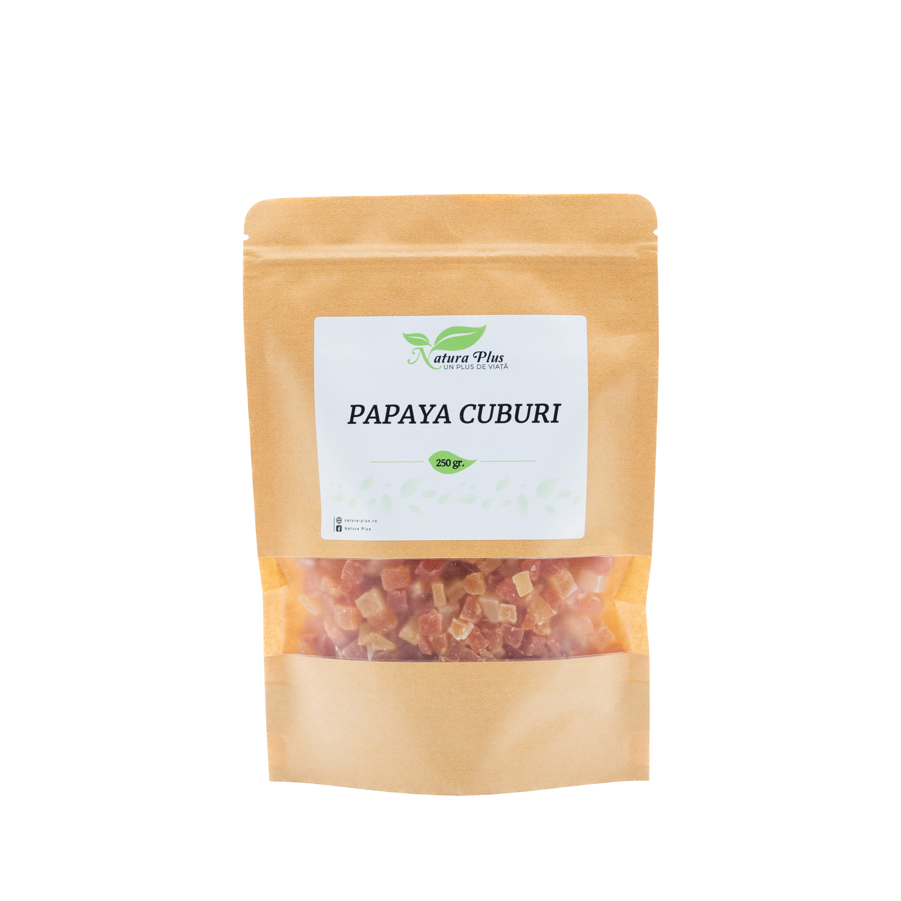 Papaya cuburi, 250 g, Natura Plus