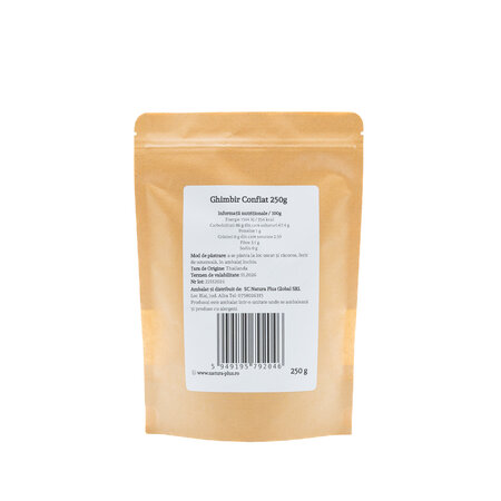 Ghimbir confiat, 250 g, Natura Plus 745188