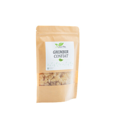 Ghimbir confiat, 250 g, Natura Plus 745189