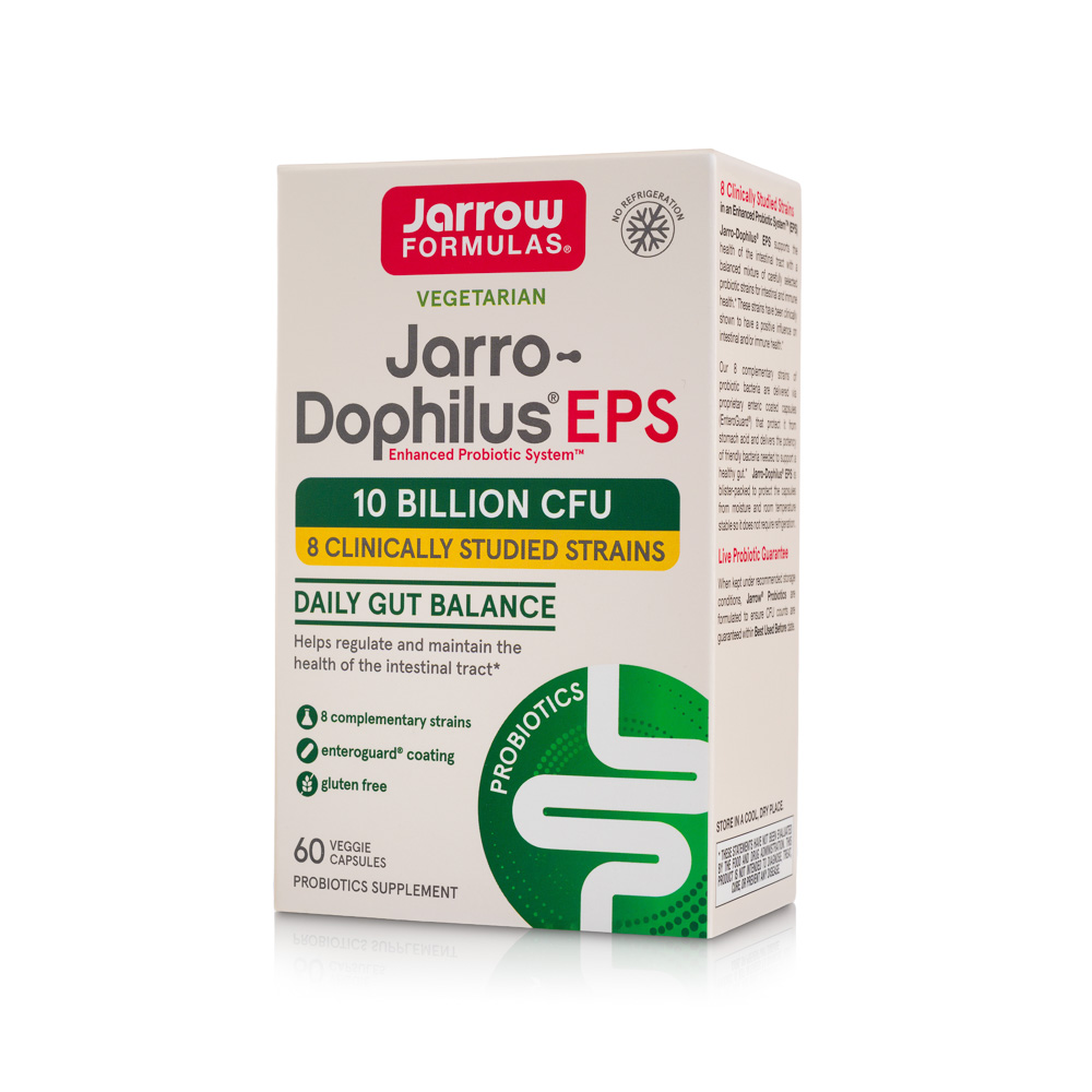 Jarro-Dophilus EPS, 60 capsule vegetale filmate gastrorezistente, Jarrow Formulas