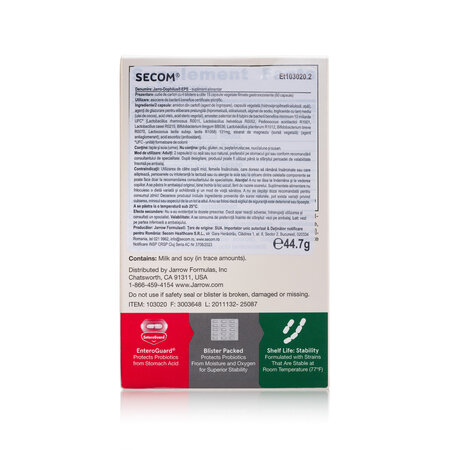Jarro-Dophilus EPS, 60 capsule vegetale filmate gastrorezistente, Jarrow Formulas 776744