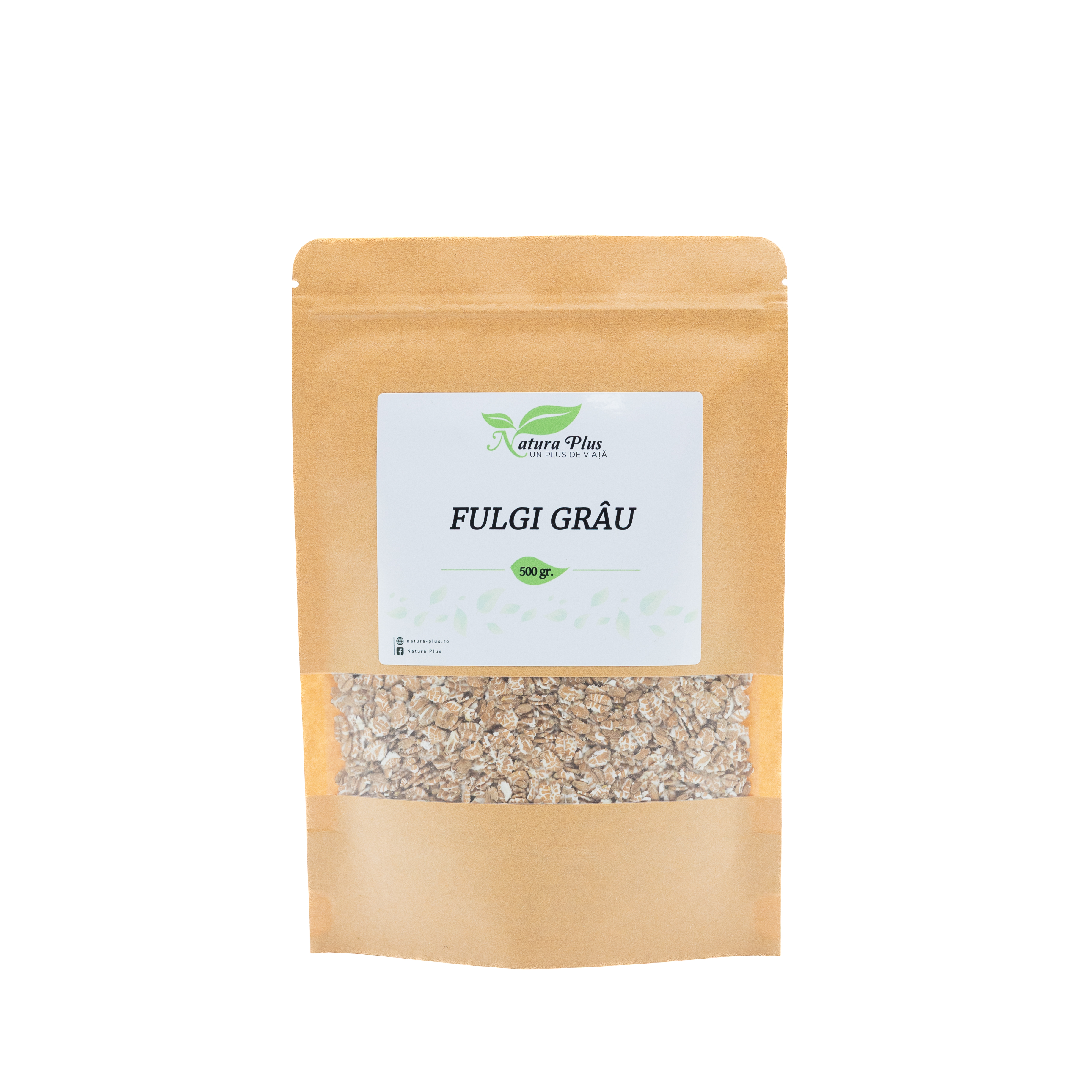 Fulgi de grau, 500 g, Natura Plus