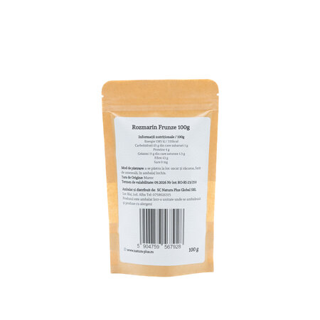 Rozmarin frunze, 100 g, Natura Plus 745257