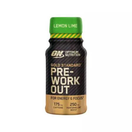 OPTIMUM NUTRITION GOLD STANDARD PRE WORKOUT SHOT AROMA LAMAIE SI LIME 60ML