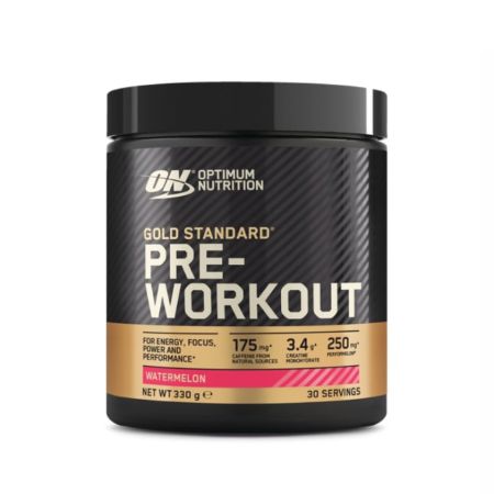 OPTIMUM NUTRITION ON GOLD STANDARD PRE WORKOUT AROMA PEPENE ROSU 330 GR