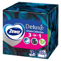Servetele nazale 3in1, Aroma Collection, 3 straturi, 60 bucati, Zewa Deluxe