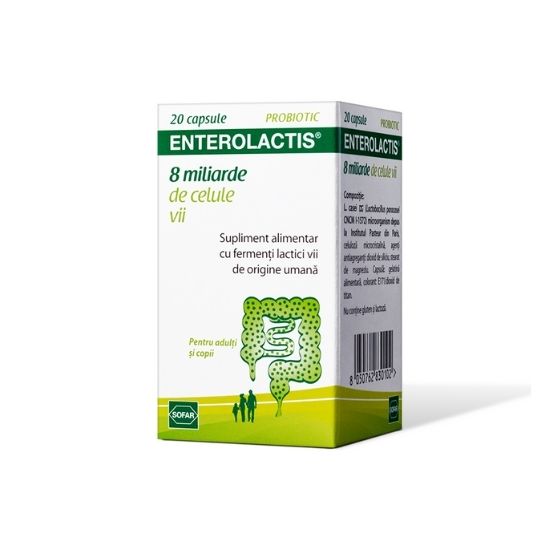 Enterolactis, 20 capsule, Sofar