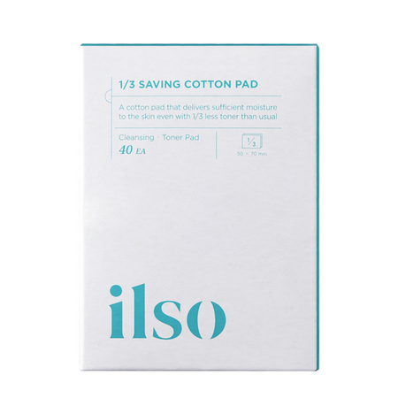 Dischete demachiante 1/3 Saving Cotton Pad, 40 bucati, ILSO 745505