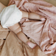 Muselina multifunctionala din bumbac 100% organic HUG.me, 120x120 cm, Warm Peach, 1 bucata, Onino 745480