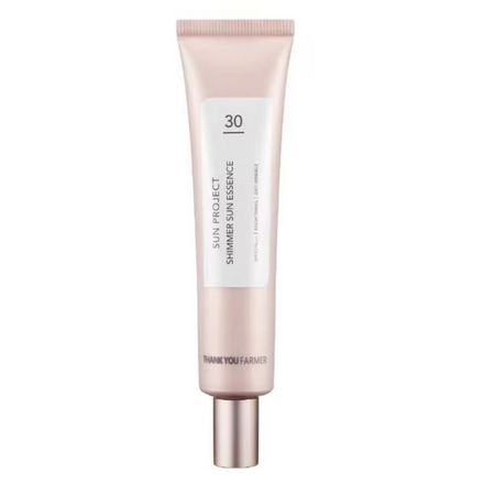 Crema cu protectie solara SPF30+ Sun Project Shimmer, 40 ml, Thank You Farmer