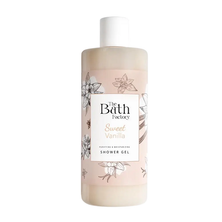 Gel de dus, Sweet Vanilla, 400 ml, The Bath Factory