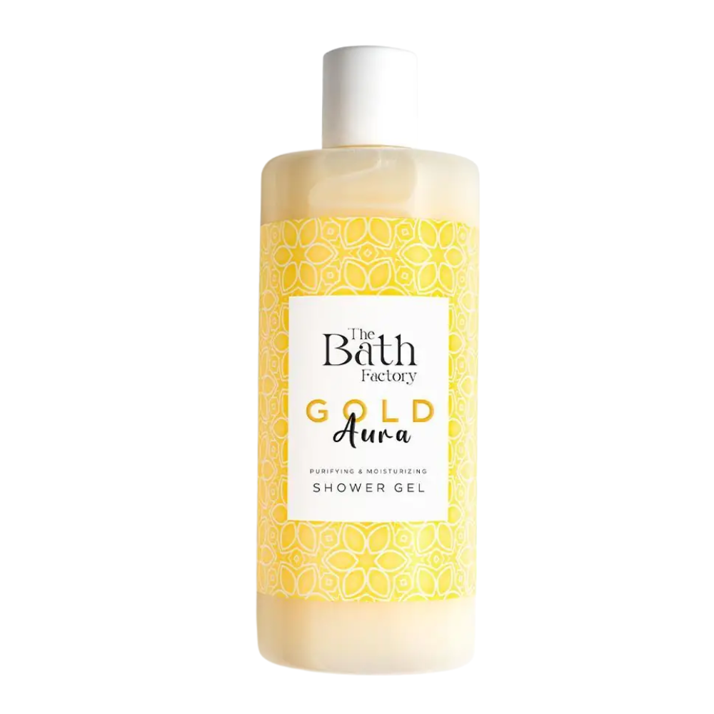 Gel de dus, Gold Aura, 400 ml, The Bath Factory