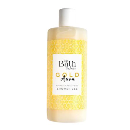 Gel de dus, Gold Aura, 400 ml, The Bath Factory