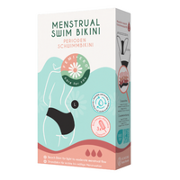 Slip menstrual reutilizabil pentru apa, marimea L, Negru, 1 bucata, FemiEko