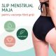 Slip menstrual reutilizabil pentru apa, marimea M, Negru, 1 bucata, FemiEko 756797