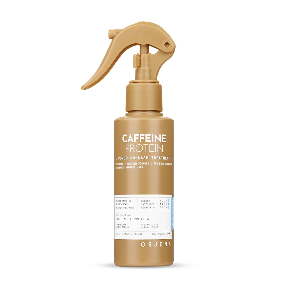 Tratament pentru par fara clatire cu cofeina Coffeine, 150 ml, Orjena