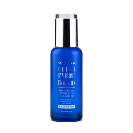 Emulsie hidratanta cu 11 tipuri de acid hialuronic Ultra Hyaluronic, 100 ml, Orjena