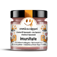 Crema cu capsuni Imunitate Secretele Evei, 250 g, Laboratoarele Remedia
