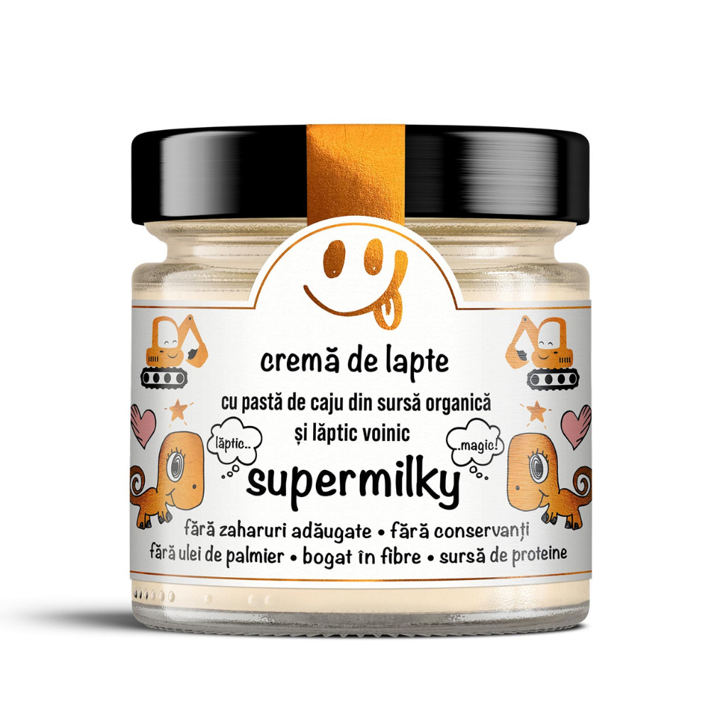 Crema de lapte Supermilky Secretele Evei, 250 g, Laboratoarele Remedia