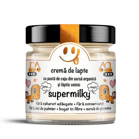 Crema de lapte Supermilky Secretele Evei, 250 g, Laboratoarele Remedia