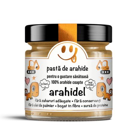 Pasta de arahide Arahidel Secretele Evei, 250 g, Laboratoarele Remedia