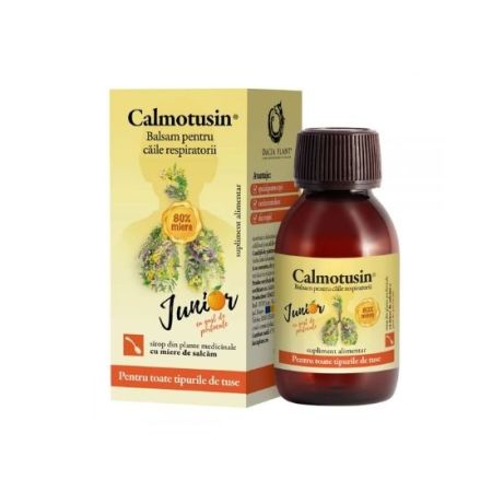 Calmotusin Junior Sirop cu gust de portocale