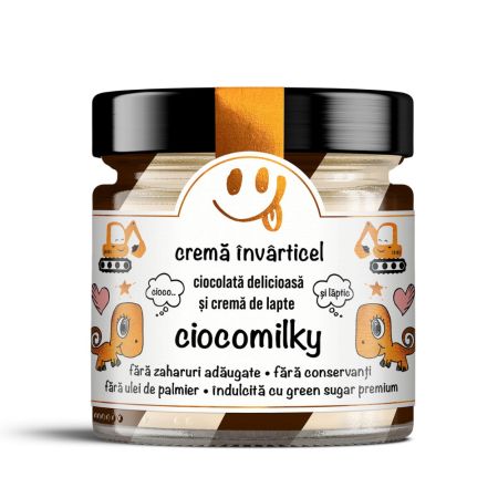 Crema de ciocolata cu lapte Invarticel Secretele Evei, 250 g, Laboratoarele Remedia