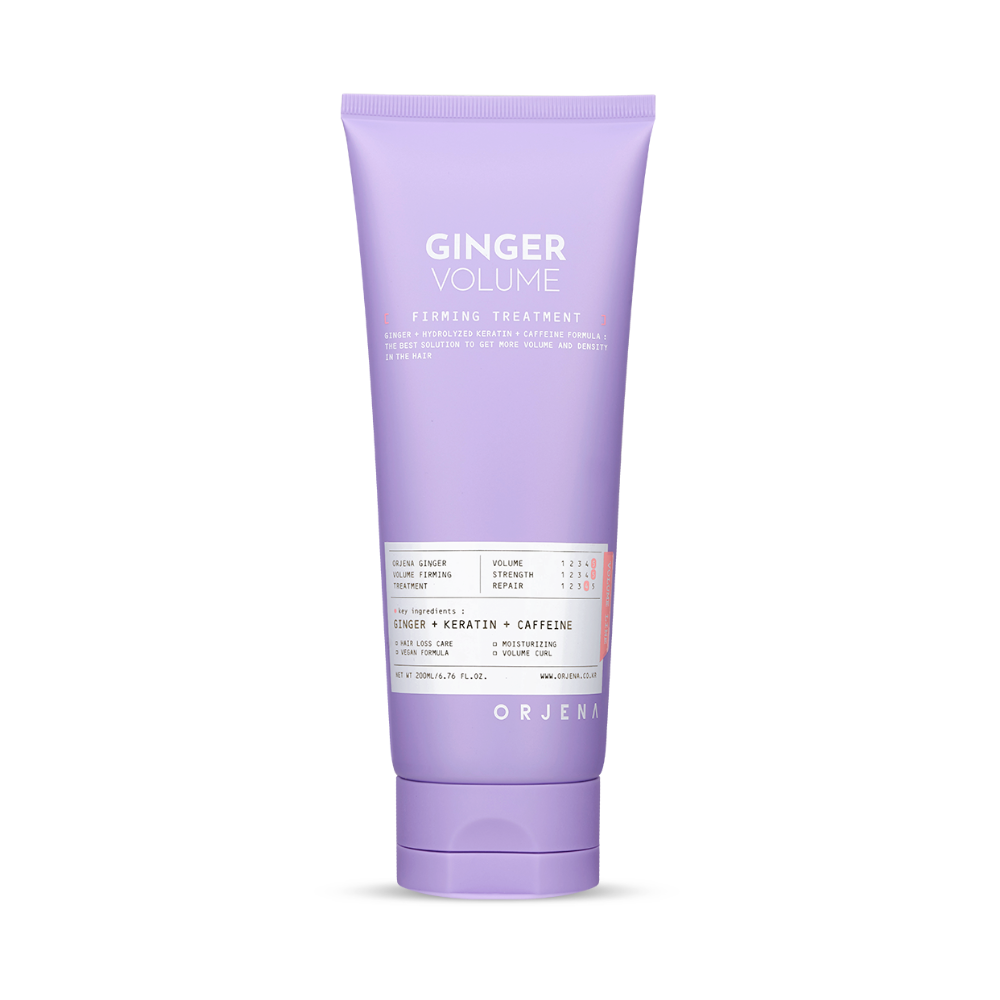Tratament pentru parul deteriorat si uscat Ginger Volume, 200 ml, Orjena