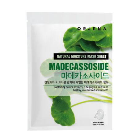 Masca servetel cu Madecassoside Natural Mask, 1 bucata, Orjena