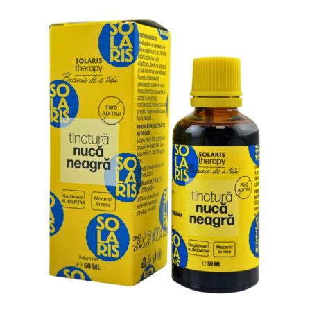 Tinctura de Nuca Neagra, 50 ml, Solaris