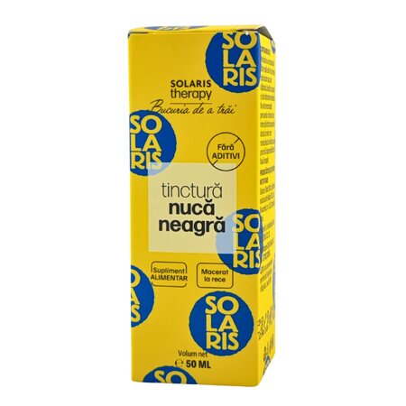 Tinctura de Nuca Neagra, 50 ml, Solaris 745821