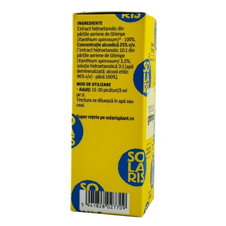 Tinctura de ghimpe, 50 ml, Solaris 745828
