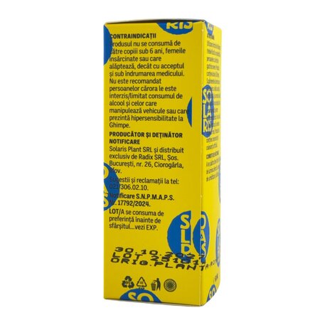 Tinctura de ghimpe, 50 ml, Solaris 745826