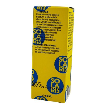 Tinctura de brusture, 50 ml, Solaris 745833