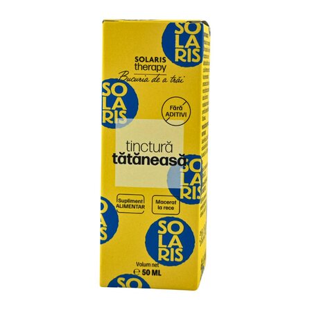 Tinctura de Tataneasa, 50 ml, Solaris 745843