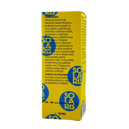 Tinctura de Sanziene, 50 ml, Solaris 745846
